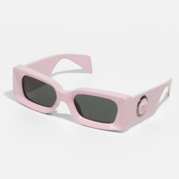 NEW VERSACE Medusa Medallion Sunglasses, Pink Women Sunglasses Versace